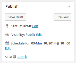 How to Schedule Wordpress Posts and Pages