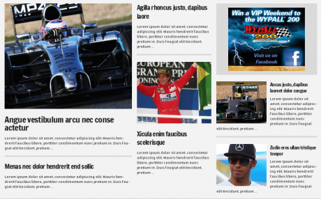 Responsive WordPress theme - Ventura