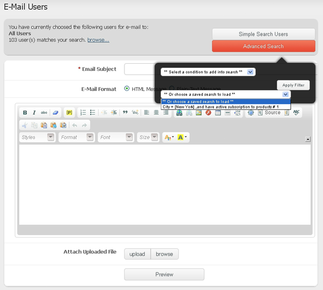 aMember Email Management
