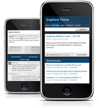 Graphene Mobile WordPress Theme