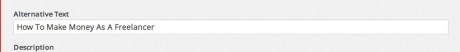 Add Alt. Text To WordPress Pictures For SEO