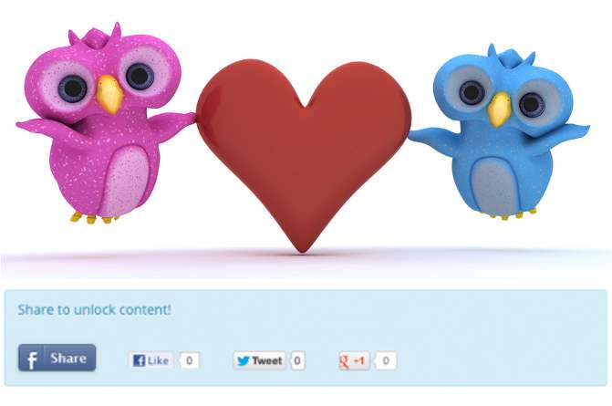 How to Charge People for Viewing Your Content Using a Tweet or Like