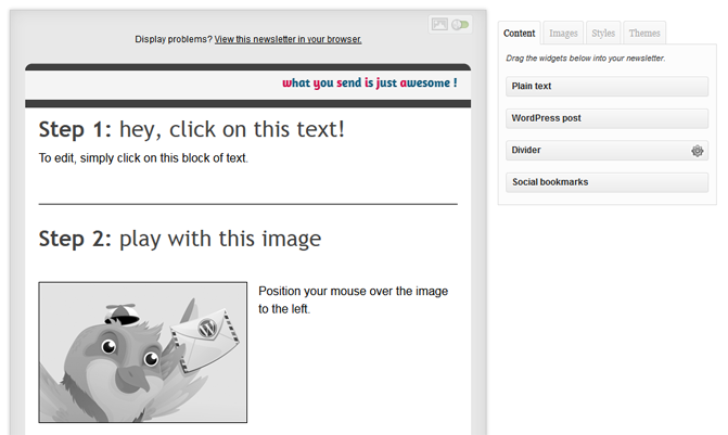 MailPoet Newsletters