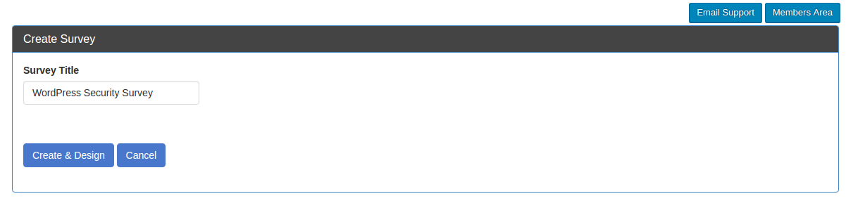 SurveyFunnel Premium Wordpress Plugin Title