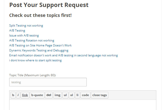 bbPress Live Topic Suggestions