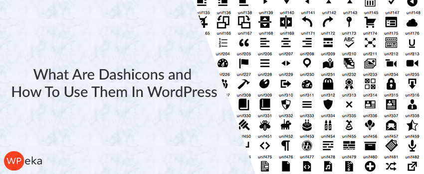 What Are Dashicons and How To Use Them In WordPress