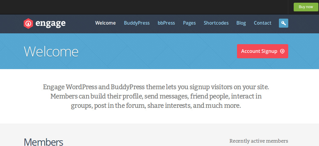 5 Great BuddyPress WordPress Themes