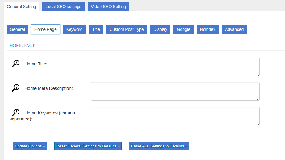 SEO Breeze wordpress plugin dashboard