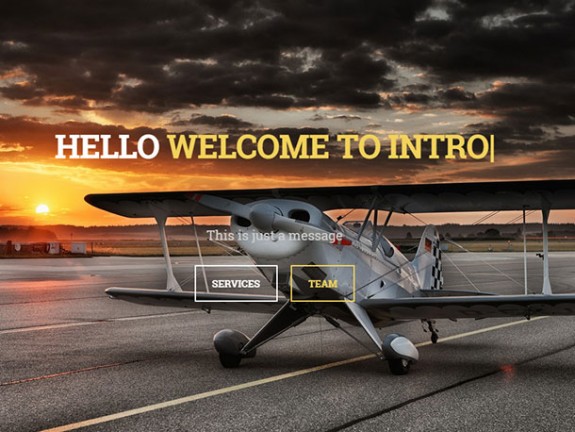 Intro-wordpress-theme