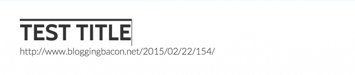 Test Title