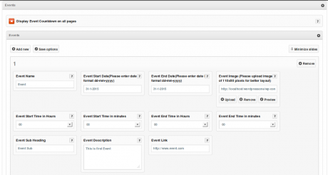 events-section-wp-theme