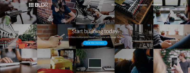 WordPress Websites & Themes with Parallax Scrolling Effect