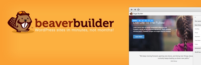 The Beaver Page Builder:Delightfully Easy-To-Use WordPress Plugin