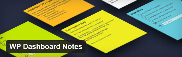 WP Dashboard Notes