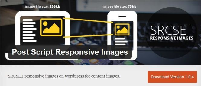 Post Script Responsive Images