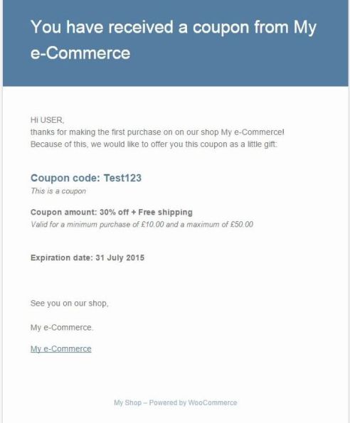YITH WooCommerce Coupon Email System