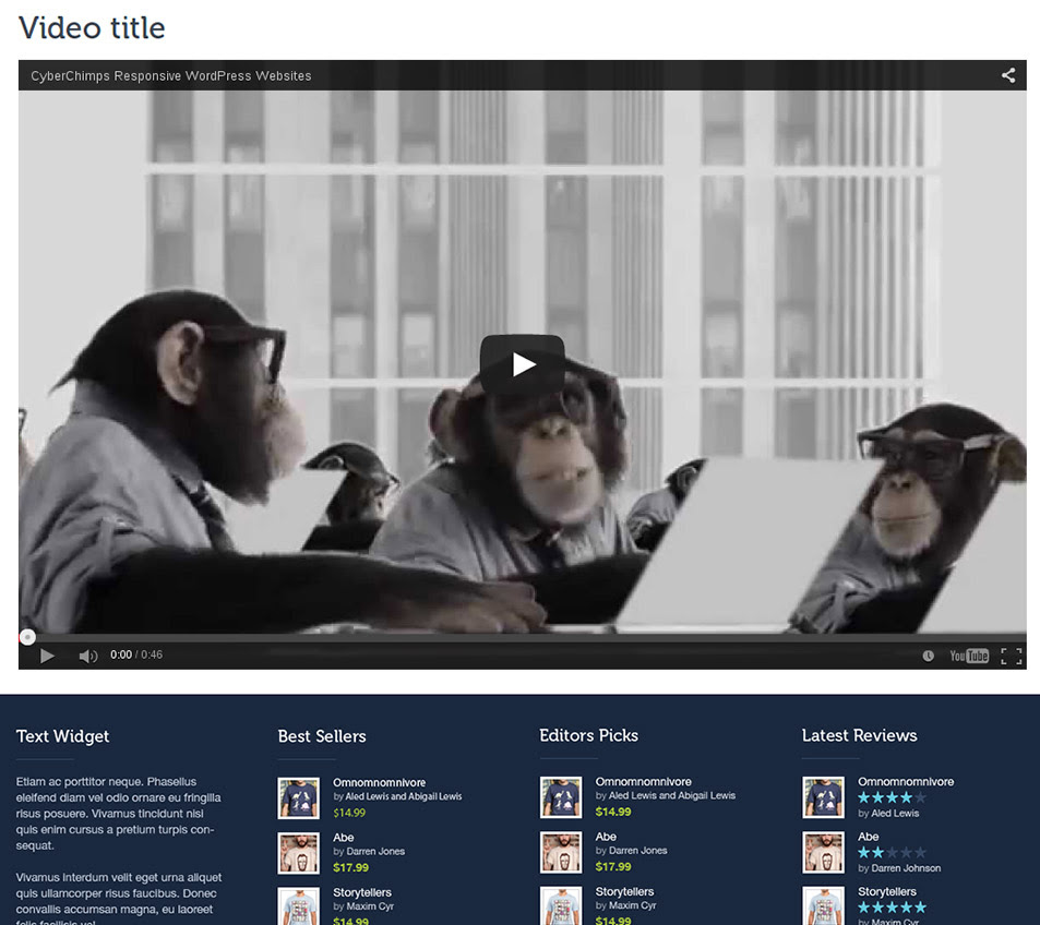 responsive wordpress woocommerce themes