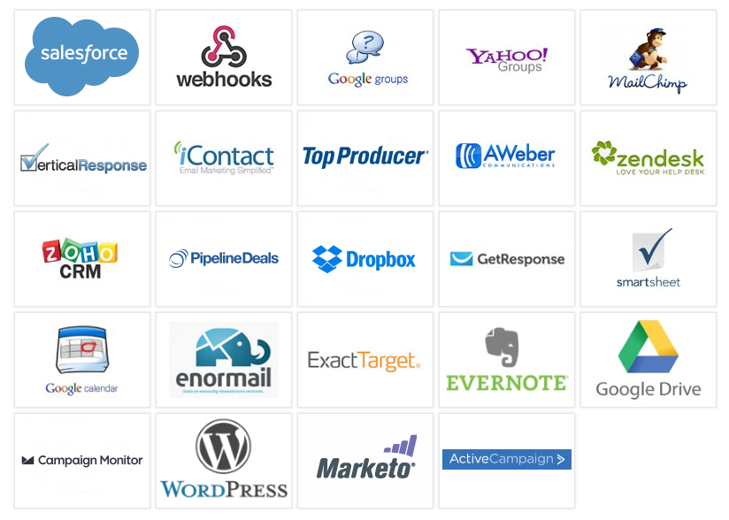 super-powered forms & engaging surveys CaptainForm - 3rd Party Apps
