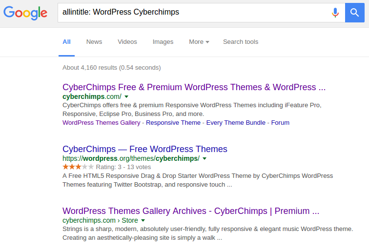 advanced google search tips and tricks 2016-allintitle