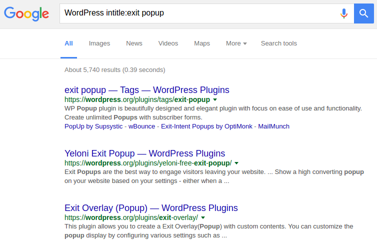 advanced google search tips and tricks 2016-intitle
