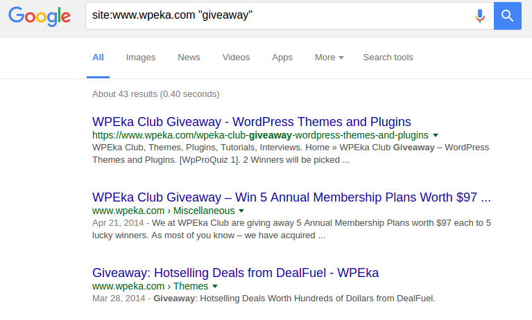 advanced google search tips and tricks 2016-site