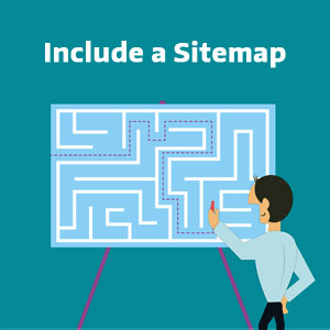 Include a Sitemap