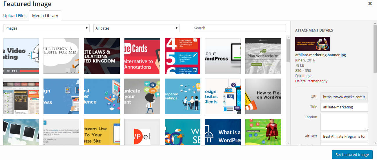 What is a Featured Image in WordPress