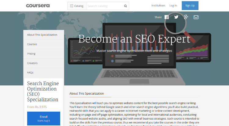 coursera seo courses
