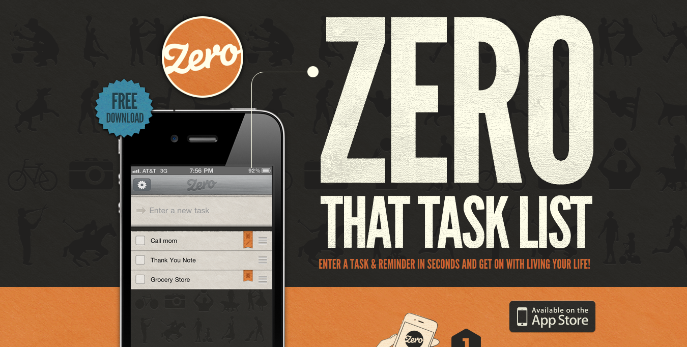 extreme font sizes Zero