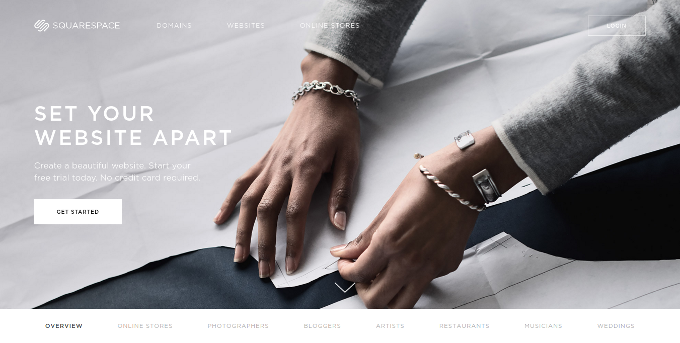 squarespace website builder