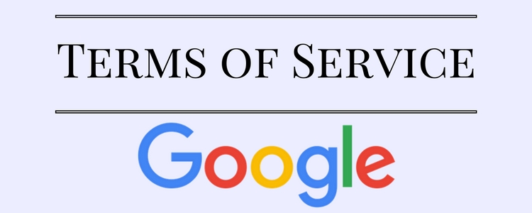 Google Terms of Service