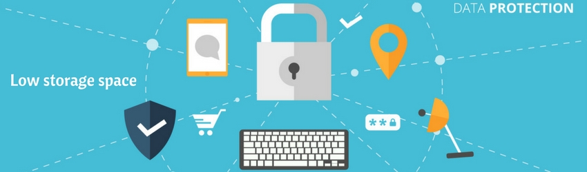 free website disadvantages - Low storage space