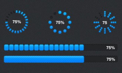 Round-and-Rectangle-Progress-Bar