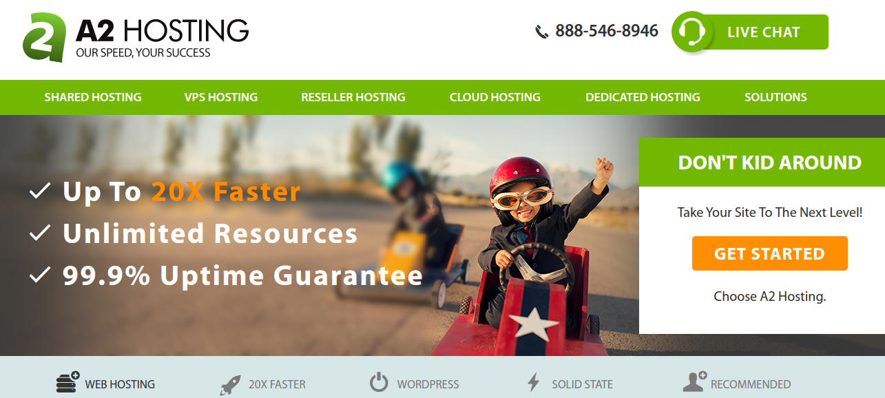 A2 hosting - Web hosting