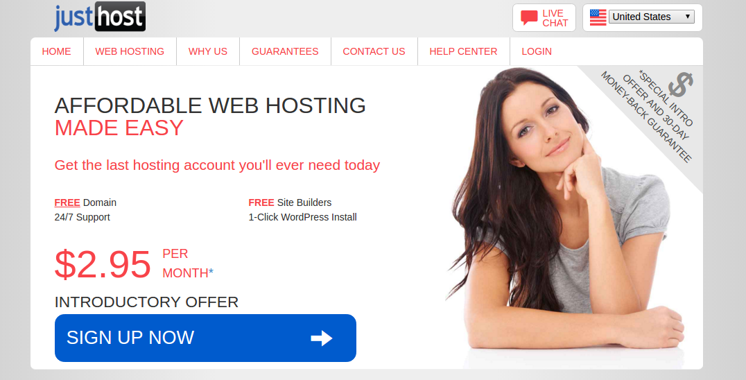 Justhost - Affordable web hosting
