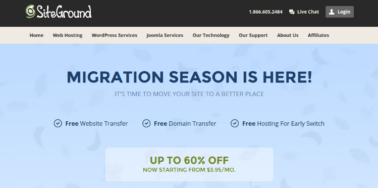 siteground labor day offer