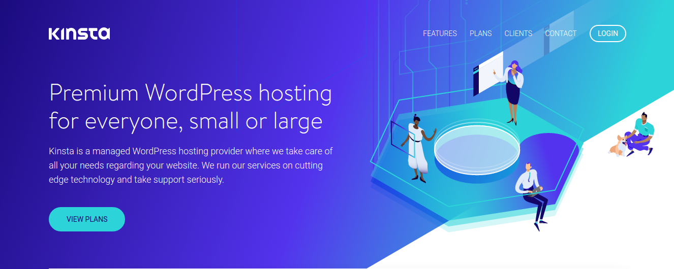 Kinsta managed WordPress hosting