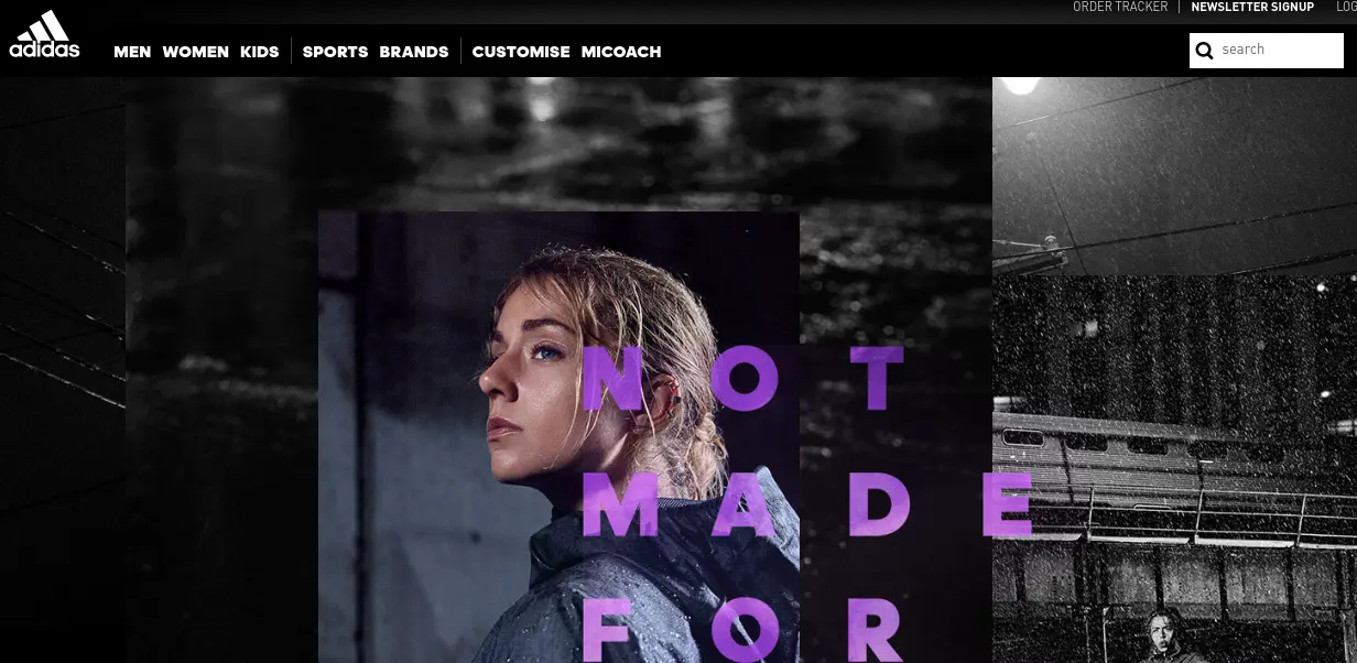 Adidas Website