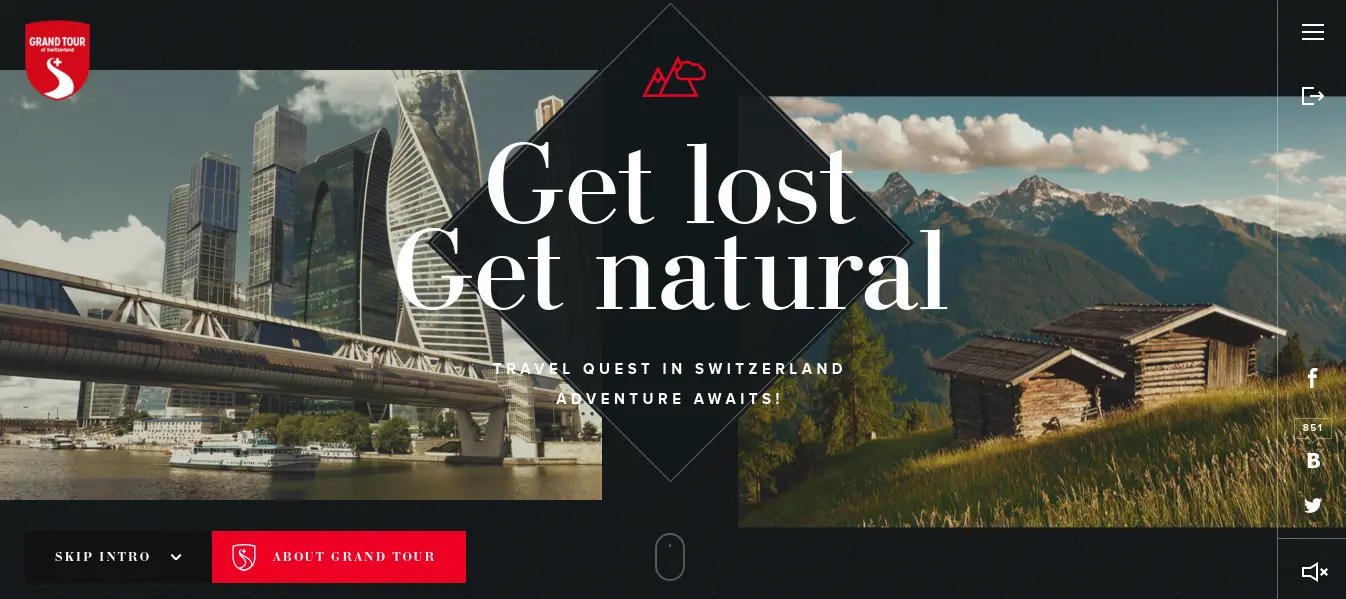 GetLost-GetNatural Website