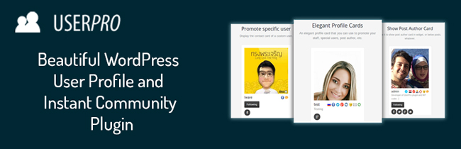 UserPro - WordPress custom registration form plugin