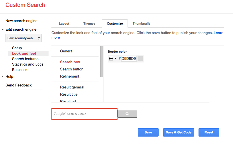 custom-search-look-and-feel