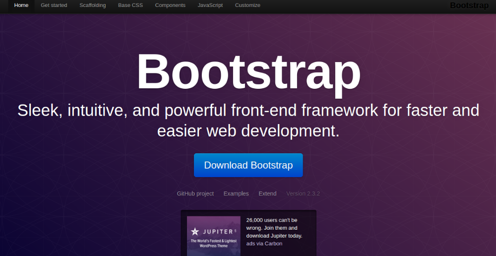 best CSS3 frameworks - getbootstrap