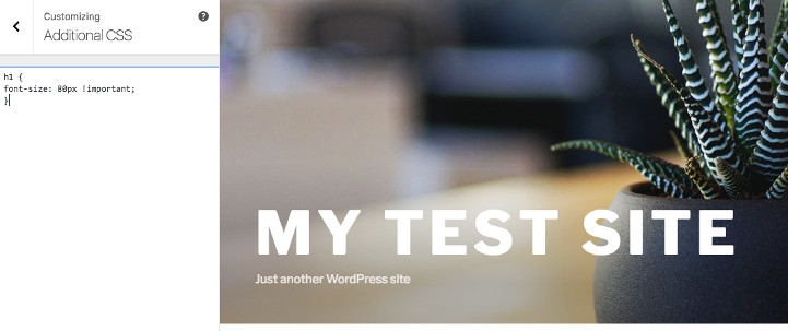 adding new custom css