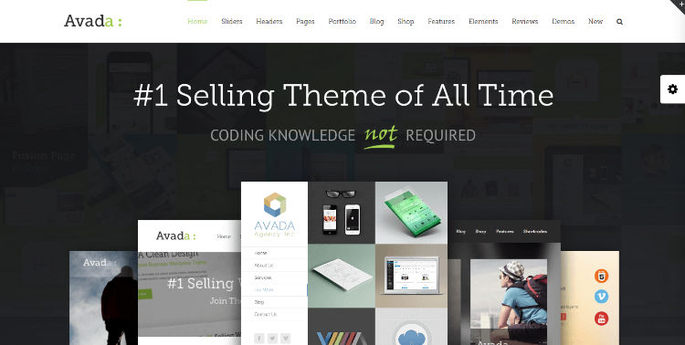avada fast loading wordpress theme
