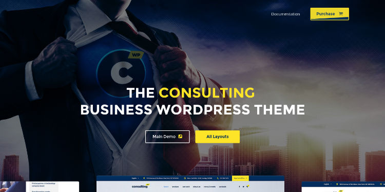 consulting wordpress theme