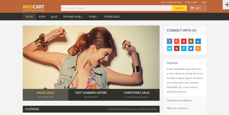 woocart theme