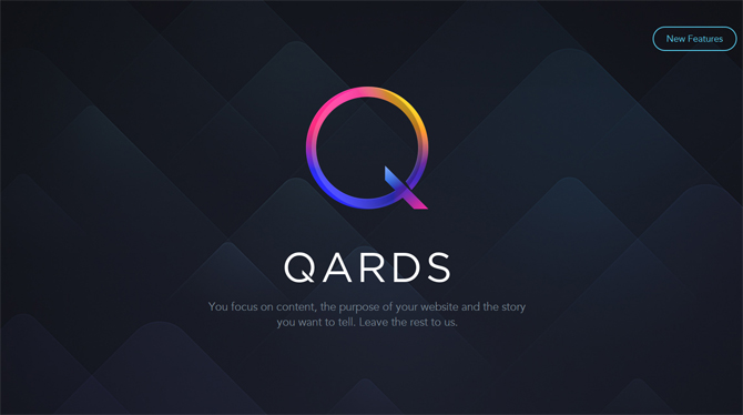 Qards - Web Design Tools