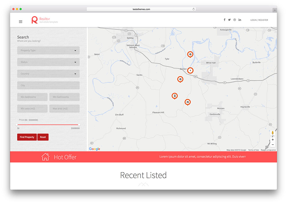 Realtor | Real Estate WordPress Themes