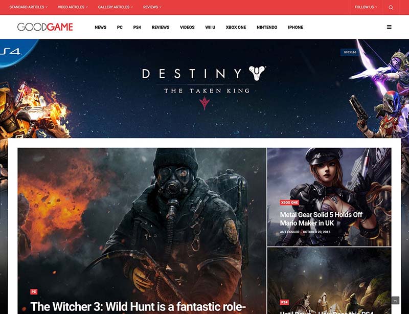 WordPress Gaming Themes | GoodLife