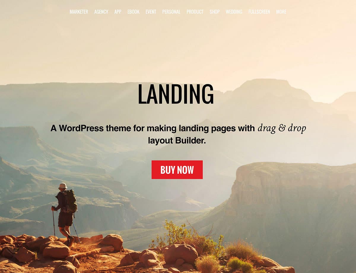 Landing Page WordPress Themes | Landing